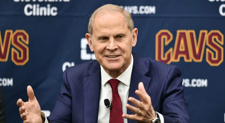 May 21, 2019; Cleveland, OH, USA; Cleveland Cavaliers head coach John Beilein speaks to the media during a press conference at Cleveland Clinic Courts. Mandatory Credit: Ken Blaze-USA TODAY Sports May 21, 2019; Cleveland, OH, USA; Cleveland Cavaliers head coach John Beilein speaks to the media during a press conference at Cleveland Clinic Courts. Mandatory Credit: Ken Blaze-USA TODAY Sports