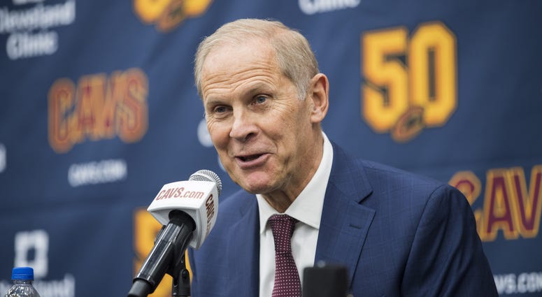 Sep 30, 2019; Independence, OH, USA; Cleveland Cavaliers head coach John Beilein talks with the media during media day at Cleveland Clinic Courts. Mandatory Credit: Ken Blaze-USA TODAY Sports Sep 30, 2019; Independence, OH, USA; Cleveland Cavaliers head coach John Beilein talks with the media during media day at Cleveland Clinic Courts. Mandatory Credit: Ken Blaze-USA TODAY Sports