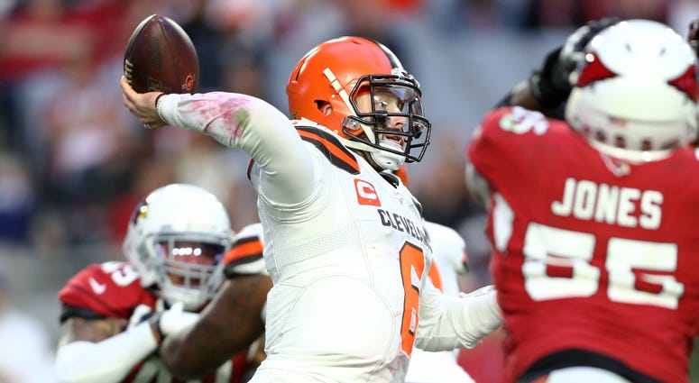 Cleveland Browns quarterback Baker Mayfield