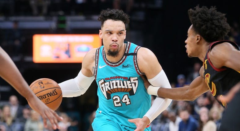 ennessee, USA; Memphis Grizzlies guard Dillon Brooks (24) drives against Cleveland Cavaliers guard Collin Sexton (2) at FedExForum. Memphis won 113-109. ennessee, USA; Memphis Grizzlies guard Dillon Brooks (24) drives against Cleveland Cavaliers guard Collin Sexton (2) at FedExForum. Memphis won 113-109.