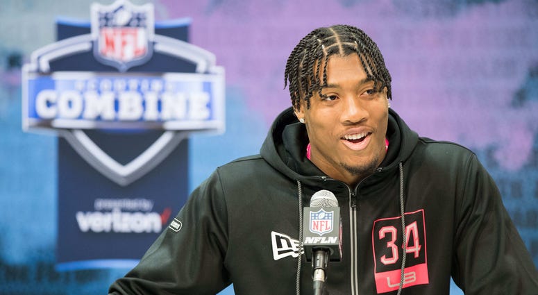 Isaiah Simmons at NFL Combine