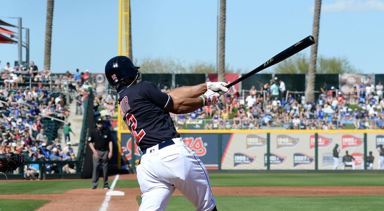 Indians shortstop Francisco Lindor