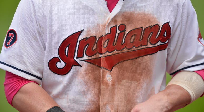 May 10, 2015; Cleveland, OH, USA; A general view of Cleveland Indians second baseman Jason Kipnis (22) jersey after defeating the Minnesota Twins 8-2 at Progressive Field. May 10, 2015; Cleveland, OH, USA; A general view of Cleveland Indians second baseman Jason Kipnis (22) jersey after defeating the Minnesota Twins 8-2 at Progressive Field.