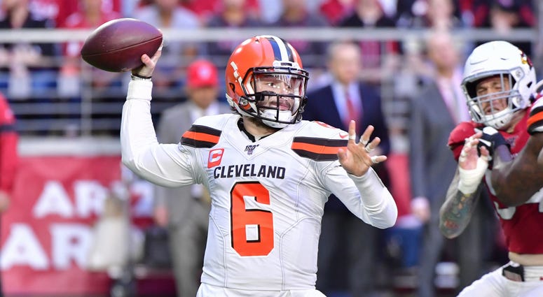 Cleveland Browns quarterback Baker Mayfield