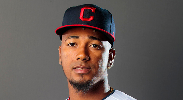 Feb 19, 2020; Goodyear, Arizona, USA; Cleveland Indians pitcher Emmanuel Clase poses for a portrait during media day at the Indians training facility. Mandatory Credit: Mark J. Rebilas-USA TODAY Sports Feb 19, 2020; Goodyear, Arizona, USA; Cleveland Indians pitcher Emmanuel Clase poses for a portrait during media day at the Indians training facility. Mandatory Credit: Mark J. Rebilas-USA TODAY Sports
