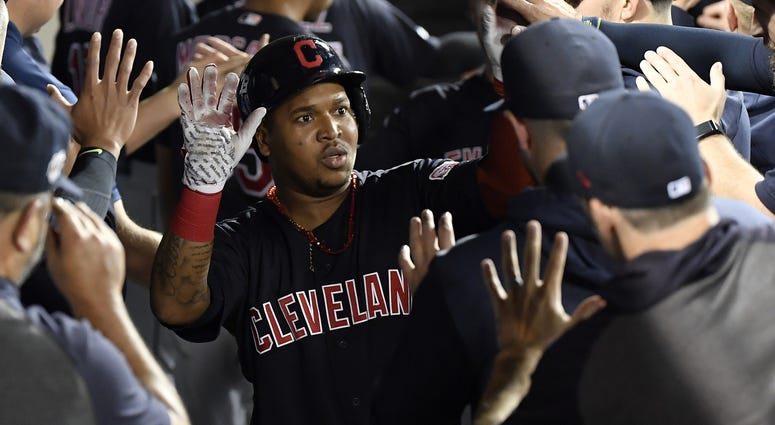 Indians third baseman Jose Ramirez