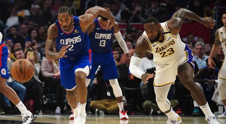 Kawhi Leonard, LeBron James