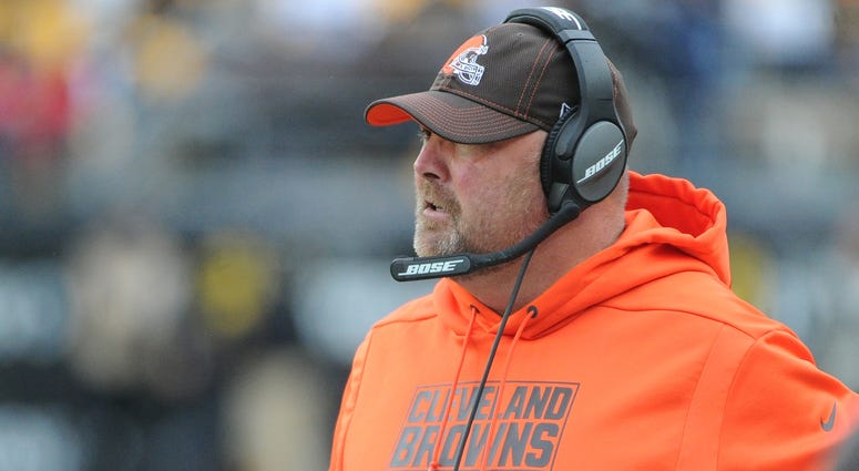Browns head coach Freddie Kitchens