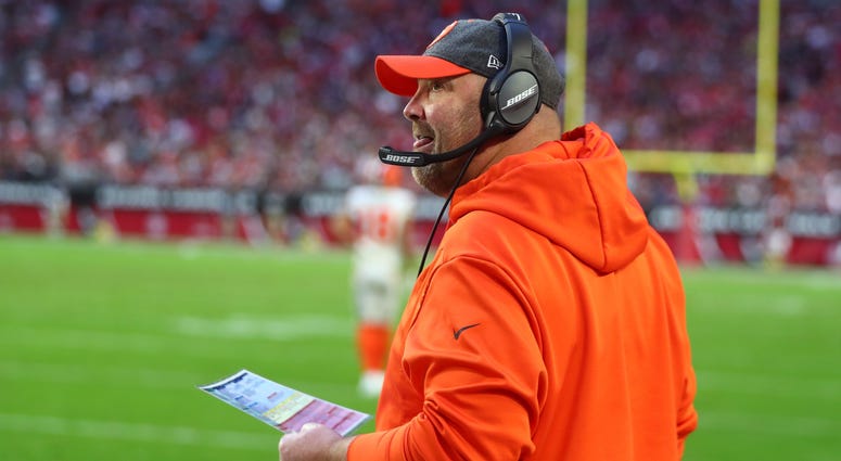 Cleveland Browns head coach Freddie Kitchens