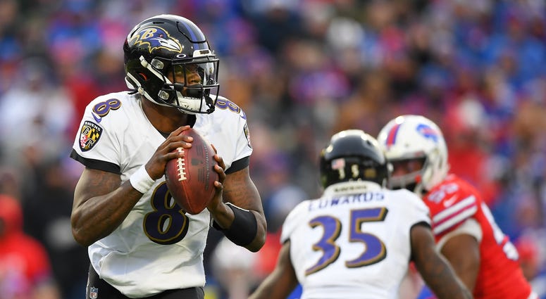 Ravens QB Lamar Jackson