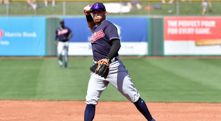 Indians shortstop Francisco Lindor