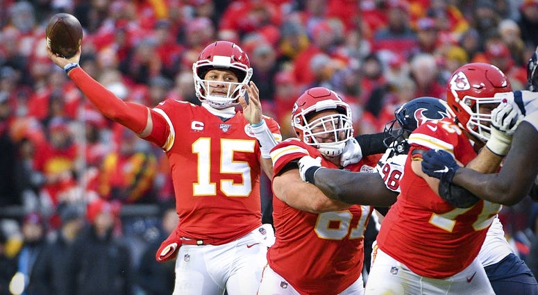 Chiefs quarterback Patrick Mahomes