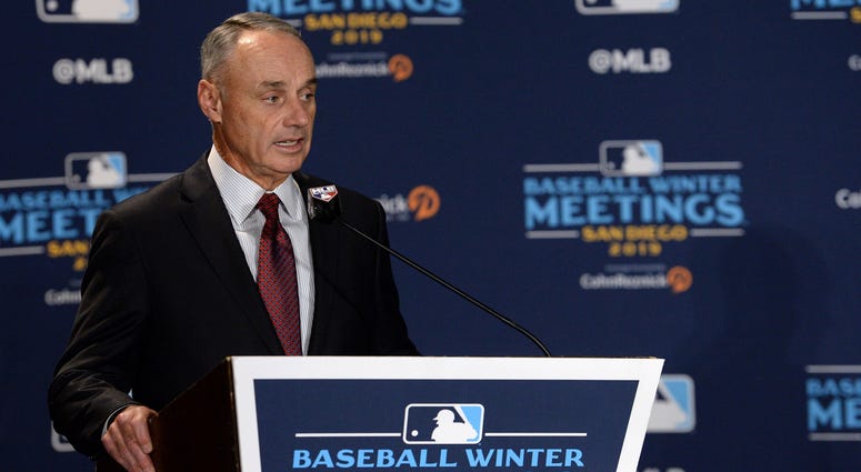 MLB commissioner Rob Manfred