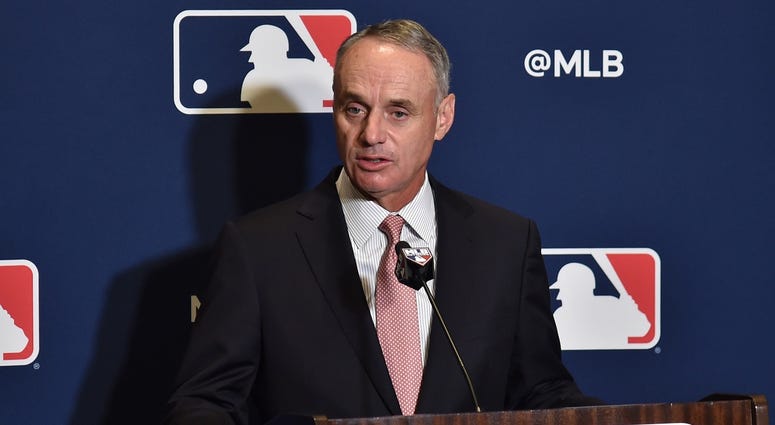 MLB commissioner Rob Manfred