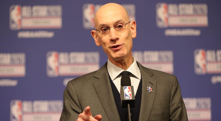 NBA commissioner Adam Silver