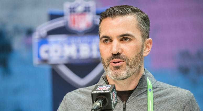 Browns head coach Kevin Stefanski