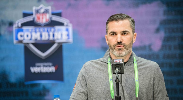 Browns head coach Kevin Stefanski
