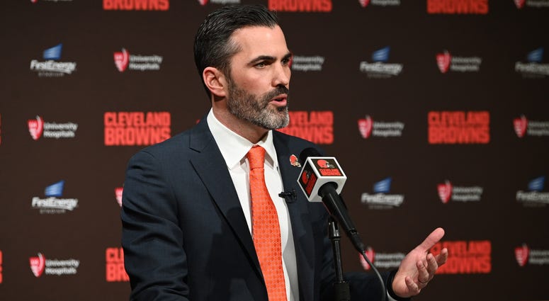 Browns head coach Kevin Stefanski