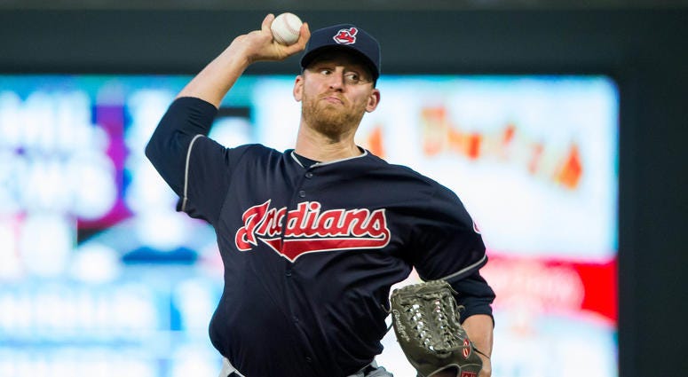 Jun 1, 2018; Minneapolis, MN, USA; Cleveland Indians relief pitcher Neil Ramirez (58) pitches in the fifth inning against Minnesota Twins at Target Field. Jun 1, 2018; Minneapolis, MN, USA; Cleveland Indians relief pitcher Neil Ramirez (58) pitches in the fifth inning against Minnesota Twins at Target Field.