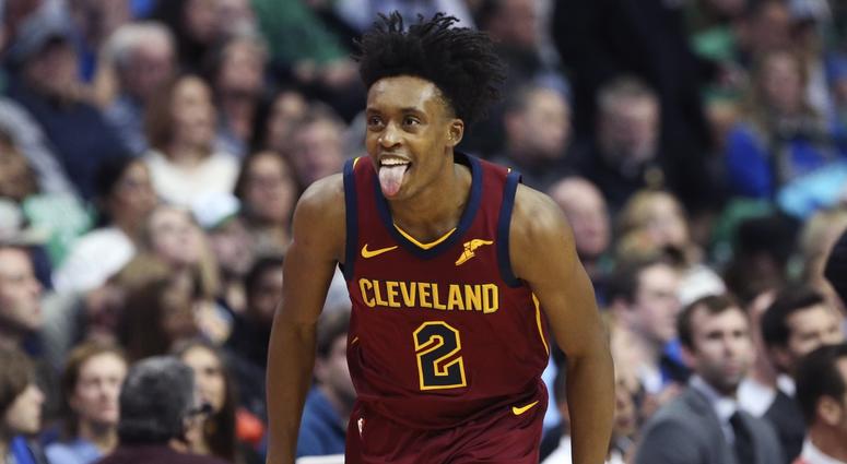 Mar 16, 2019; Dallas, TX, USA; Cleveland Cavaliers guard Collin Sexton (2) reacts after scoring during the second half against the Dallas Mavericks at American Airlines Center. Mandatory Credit: Kevin Jairaj-USA TODAY Sports Mar 16, 2019; Dallas, TX, USA; Cleveland Cavaliers guard Collin Sexton (2) reacts after scoring during the second half against the Dallas Mavericks at American Airlines Center. Mandatory Credit: Kevin Jairaj-USA TODAY Sports
