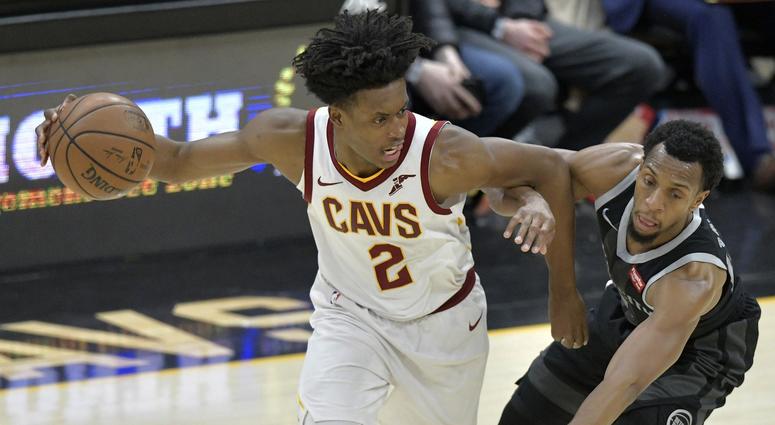 Mar 18, 2019; Cleveland, OH, USA; Cleveland Cavaliers guard Collin Sexton (2) dribbles against Detroit Pistons guard Ish Smith (14) in the fourth quarter at Quicken Loans Arena. Mandatory Credit: David Richard-USA TODAY Sports Mar 18, 2019; Cleveland, OH, USA; Cleveland Cavaliers guard Collin Sexton (2) dribbles against Detroit Pistons guard Ish Smith (14) in the fourth quarter at Quicken Loans Arena. Mandatory Credit: David Richard-USA TODAY Sports