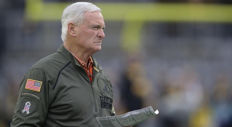 Dec 1, 2019; Pittsburgh, PA, USA; Cleveland Browns owner Jimmy Haslam Looks on before the Pittsburgh Steelers host the Browns at Heinz Field. Mandatory Credit: Charles LeClaire-USA TODAY Sports Dec 1, 2019; Pittsburgh, PA, USA; Cleveland Browns owner Jimmy Haslam Looks on before the Pittsburgh Steelers host the Browns at Heinz Field. Mandatory Credit: Charles LeClaire-USA TODAY Sports