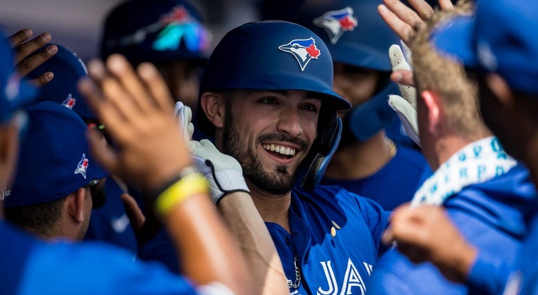 Blue Jays infielder Travis Shaw