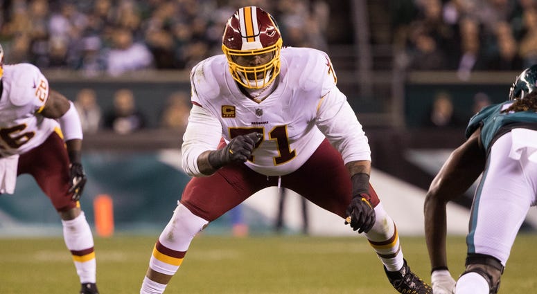 Redskins left tackle Trent Williams