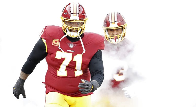 Redskins left tackle Trent Williams