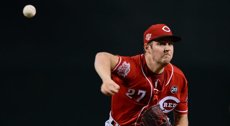 Reds pitcher Trevor Bauer