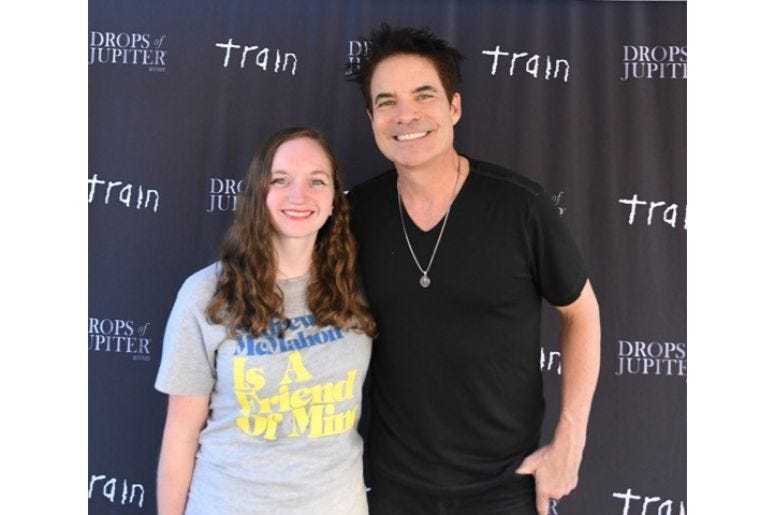 Backstage with Train Backstage with Train