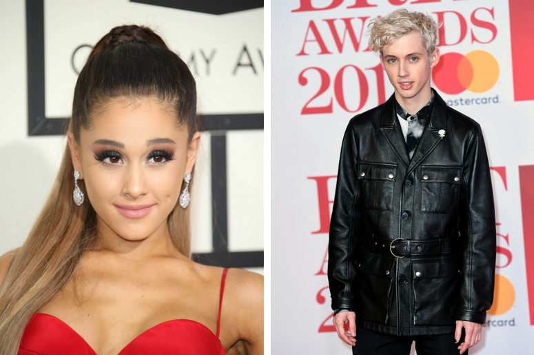 Ariana Grande and Troye Sivan Ariana Grande and Troye Sivan