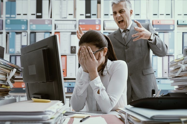 Boss Yelling