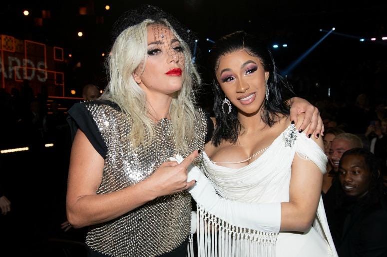Lady Gaga x Cardi B Lady Gaga x Cardi B