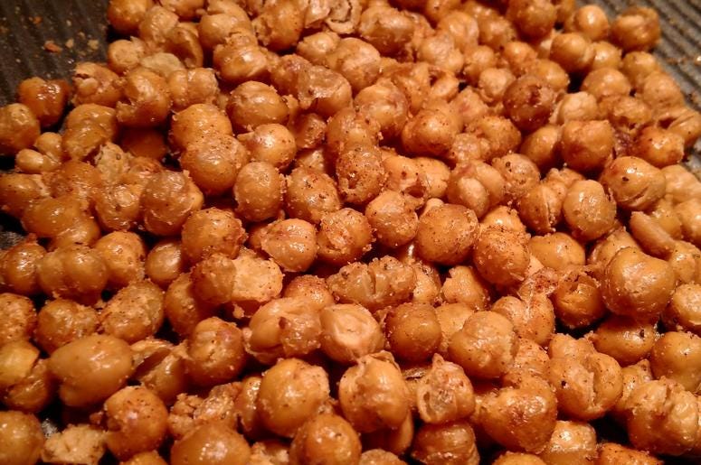 Manic's Crispy Chick Peas