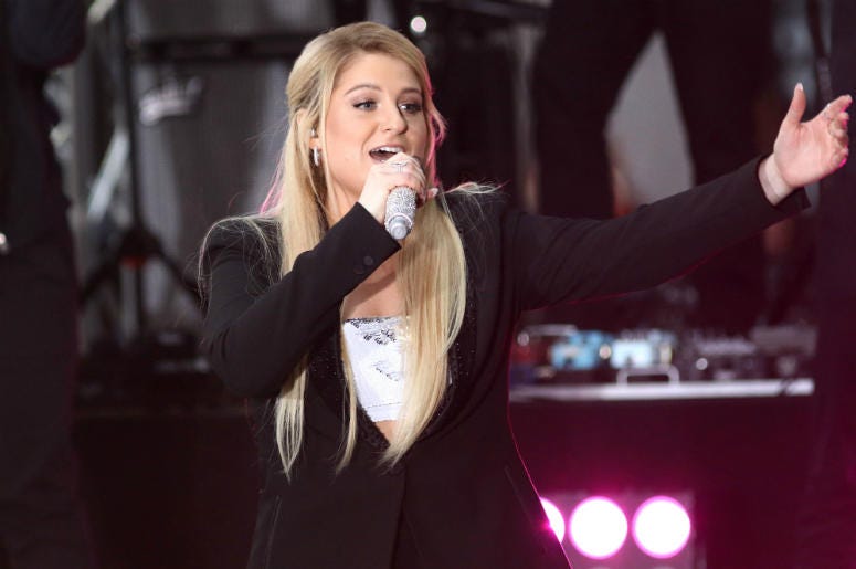 Meghan Trainor performs on the NBC Today Show Meghan Trainor performs on the NBC Today Show