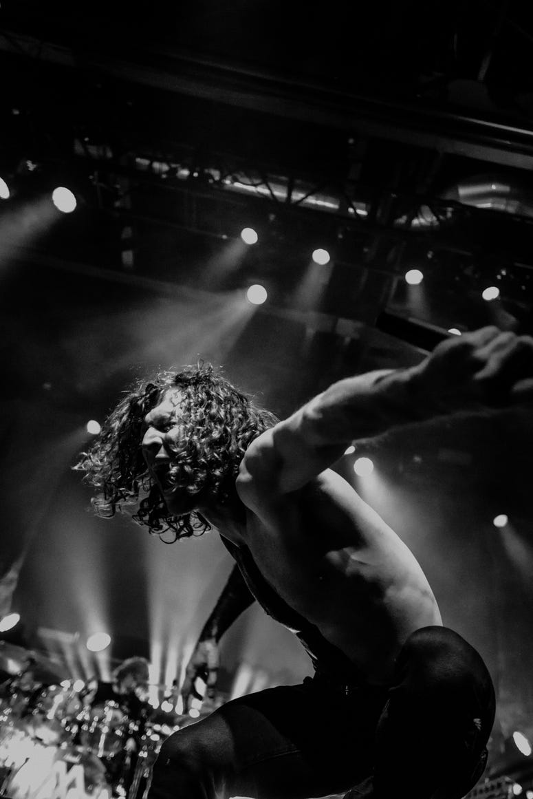 Jonny Hawkins of Nothing More Jonny Hawkins of Nothing More