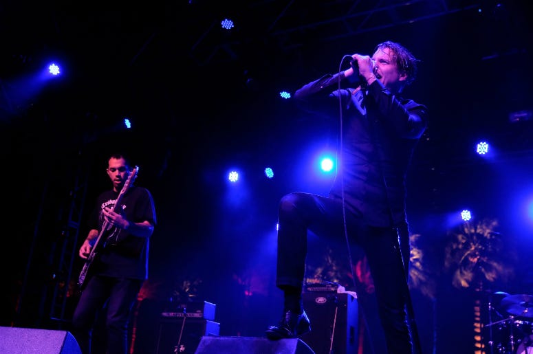 Deafheaven performs during the 2016 Coachella Valley Music & Arts Festival Deafheaven performs during the 2016 Coachella Valley Music & Arts Festival