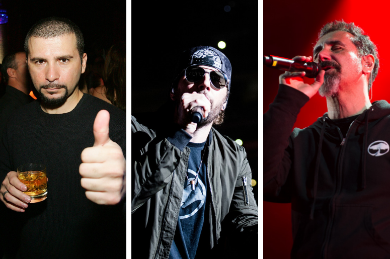John Dolmayan, M Shadows, Serj Tankian John Dolmayan, M Shadows, Serj Tankian