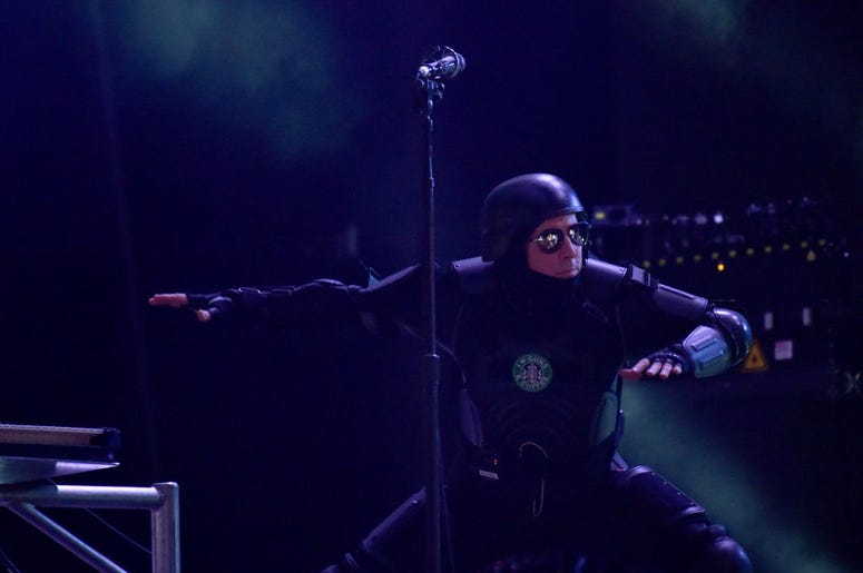 Maynard Keenan of Tool performs onstage during the 2017 Governors Ball Music Festival - Day 3 at Randall's Island on June 4, 2017 in New York City Maynard Keenan of Tool performs onstage during the 2017 Governors Ball Music Festival - Day 3 at Randall's Island on June 4, 2017 in New York City