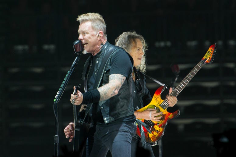 Metallica in 2017 Metallica in 2017