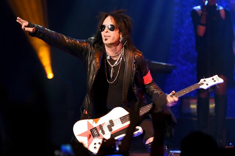 Bassist Nikki Sixx Bassist Nikki Sixx