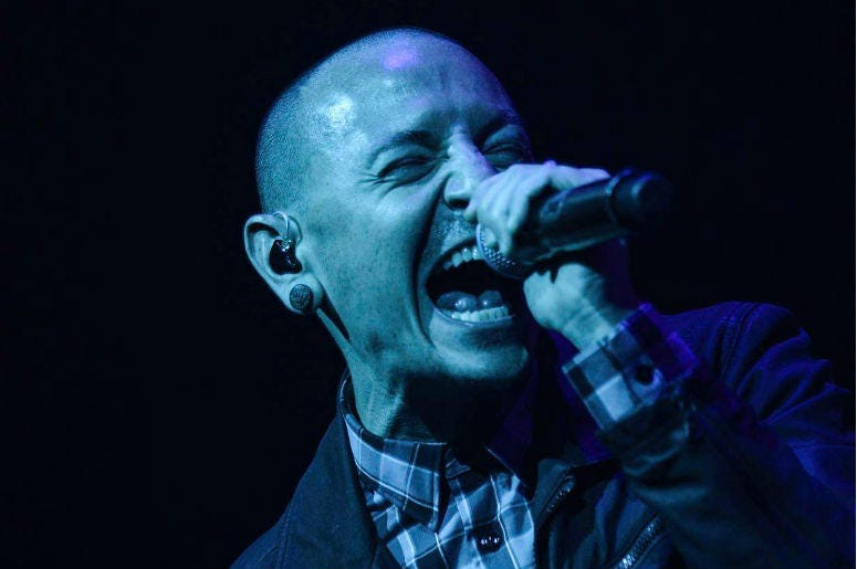 Chester Bennington of Linkin Park Chester Bennington of Linkin Park