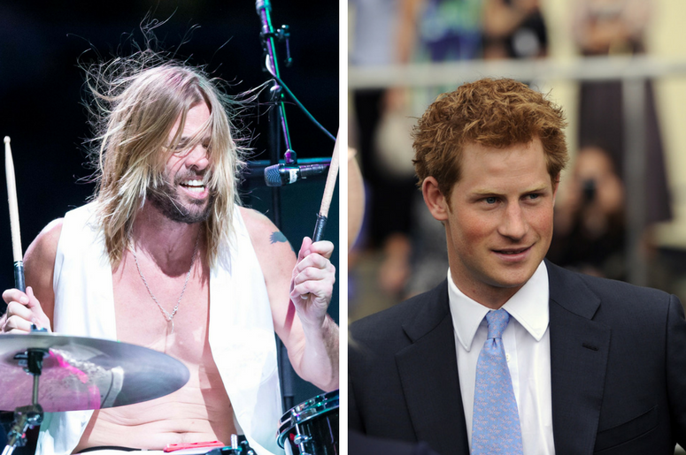 Taylor Hawkins and Prince Harry Taylor Hawkins and Prince Harry