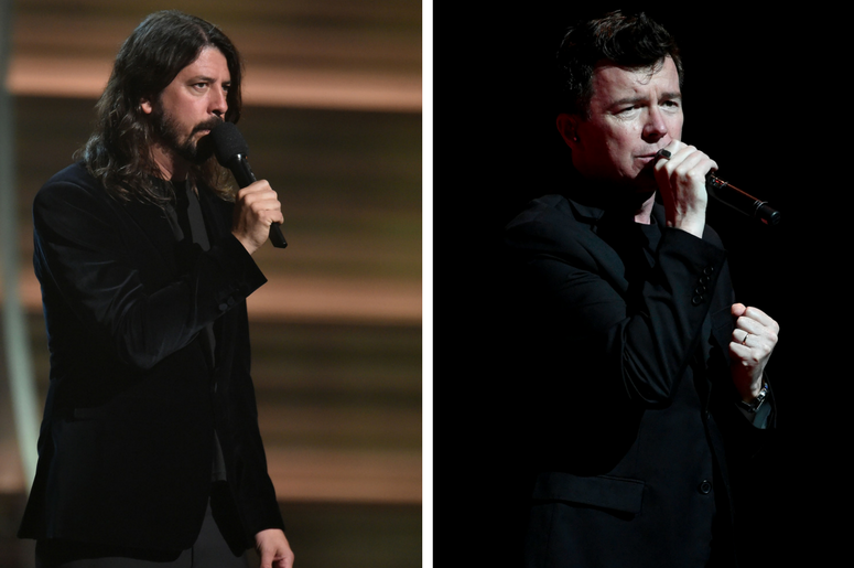 Dave Grohl & Rick Astley Dave Grohl & Rick Astley