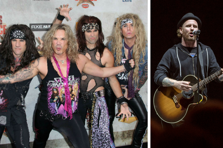 Steel Panther and Corey Taylor of Stone Sour Steel Panther and Corey Taylor of Stone Sour