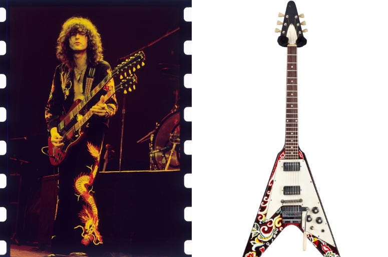 Jimmy Page / Hendrix's Flying V Jimmy Page / Hendrix's Flying V