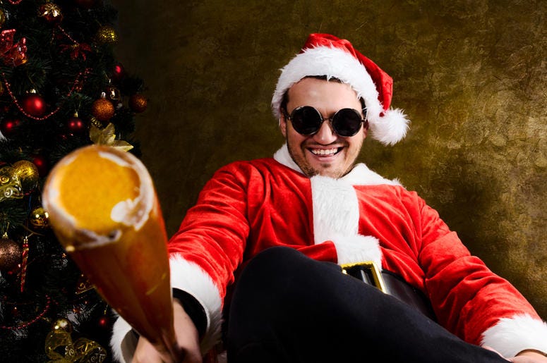 Santa baseball bat Santa baseball bat