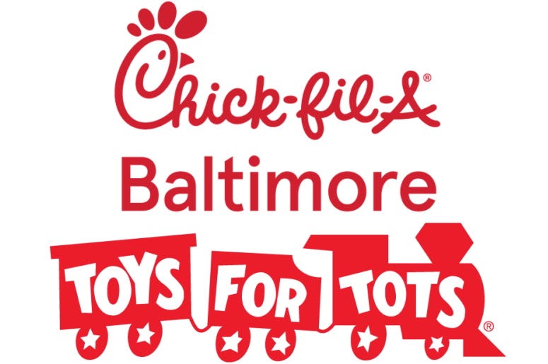 Chick fil a toys for tots