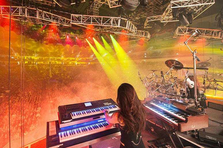 Trans-Siberian Orchestra view from stage